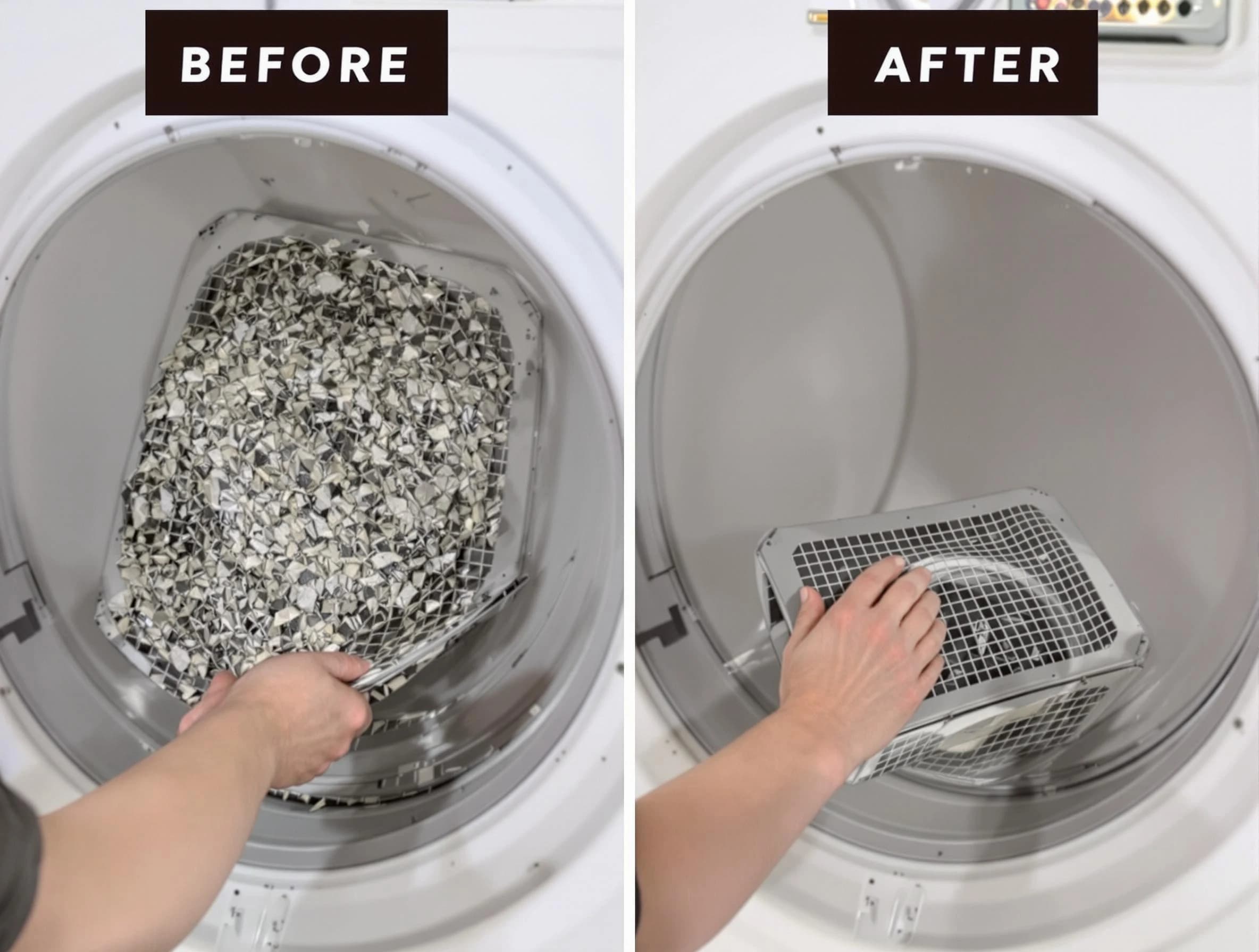 Professional lint trap cleaning by Mount Lebanon Dryer Vent Cleaning in Mount Lebanon