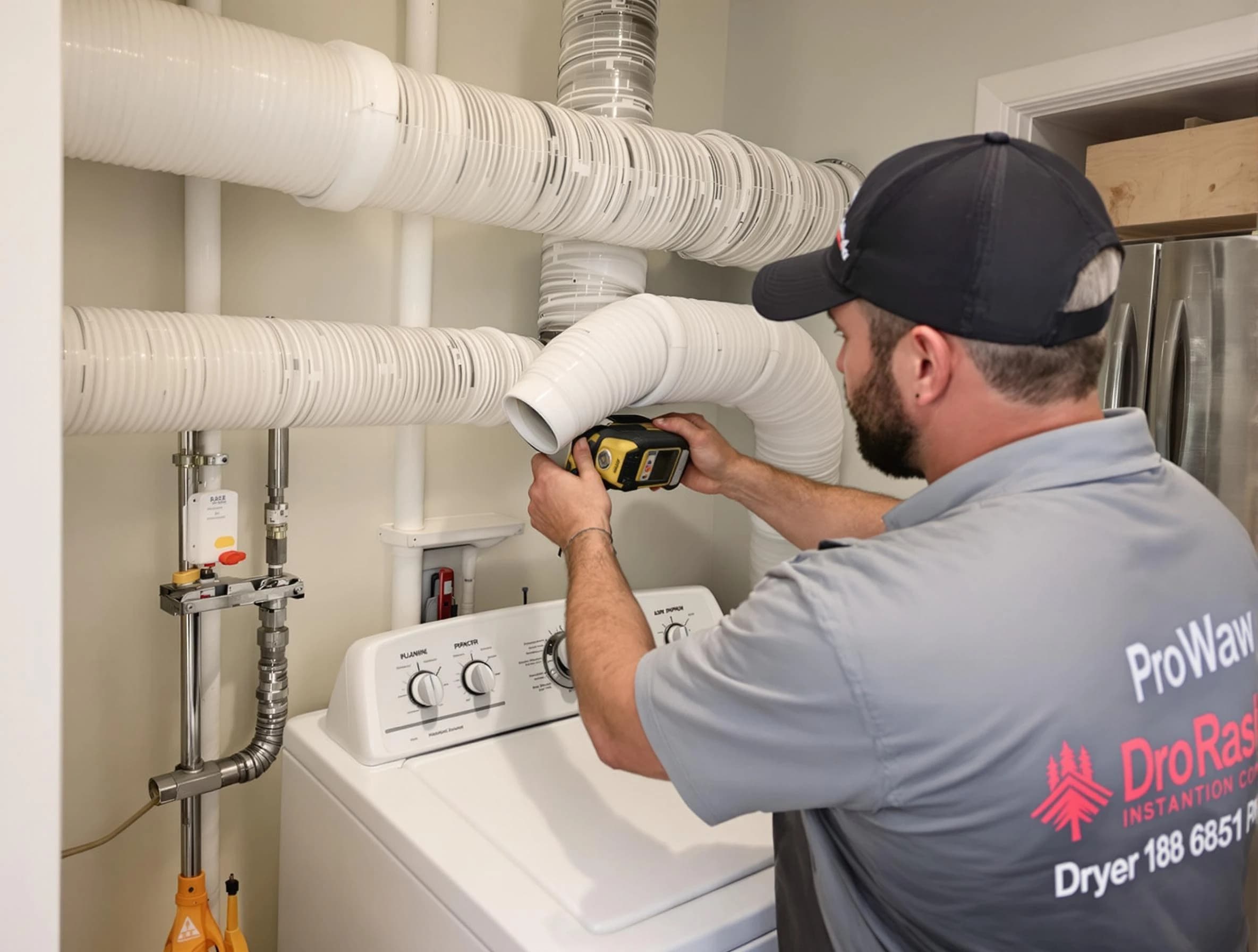 Professional dryer vent hose installation by Mount Lebanon Dryer Vent Cleaning in Mount Lebanon