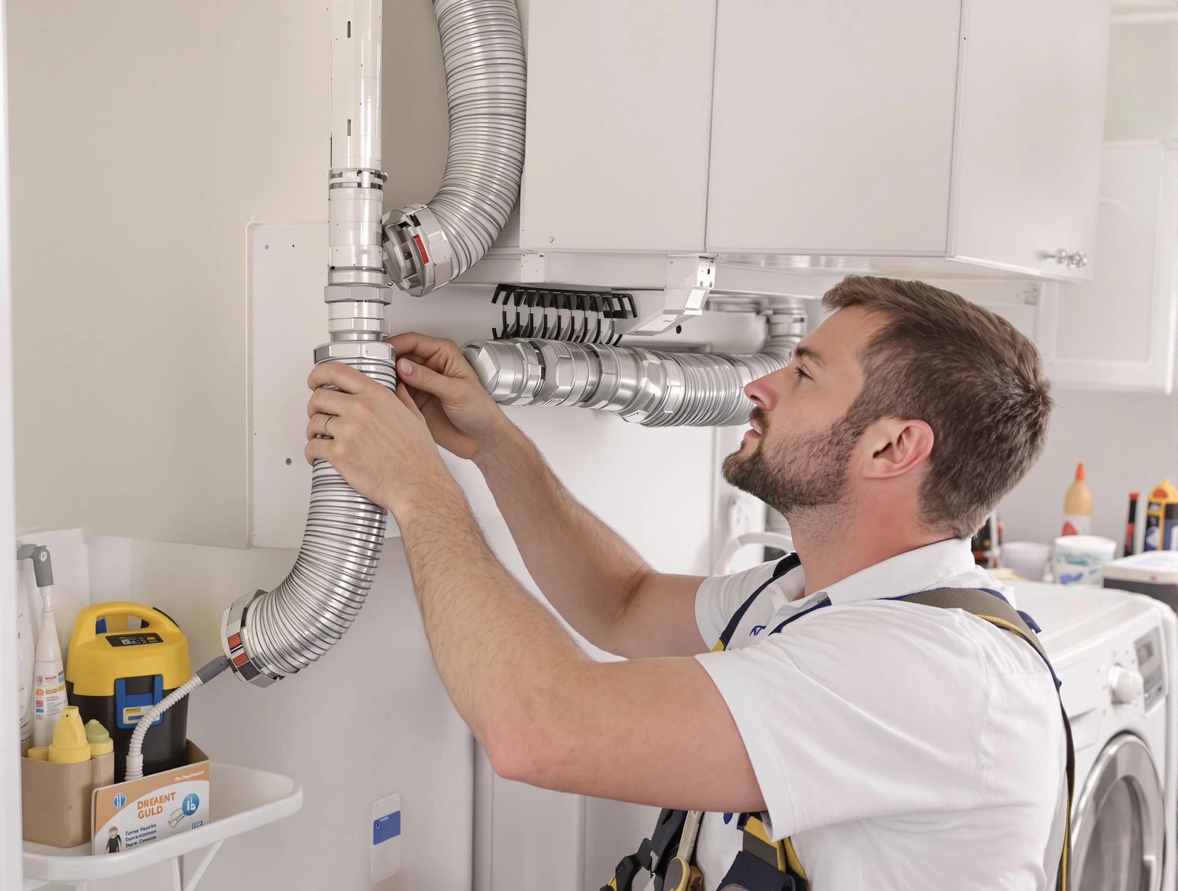 Professional dryer vent repair and installation by Mount Lebanon Dryer Vent Cleaning in Mount Lebanon