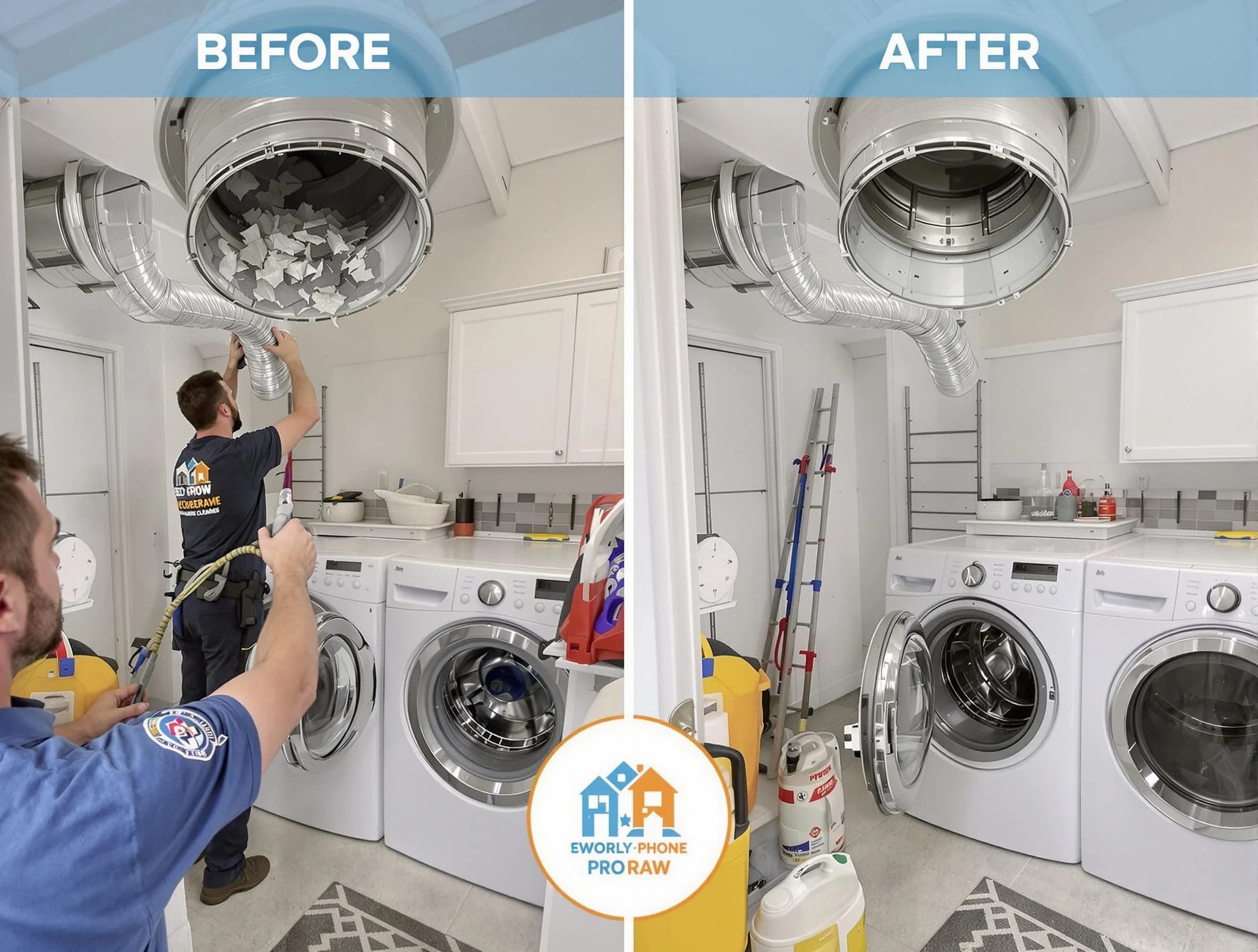 Residential dryer vent cleaning by Mount Lebanon Dryer Vent Cleaning in Mount Lebanon