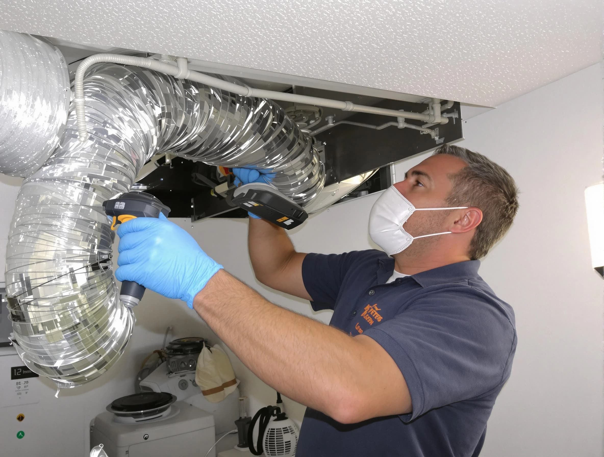 Mount Lebanon Dryer Vent Cleaning professional performing thorough residential dryer vent cleaning in Mount Lebanon