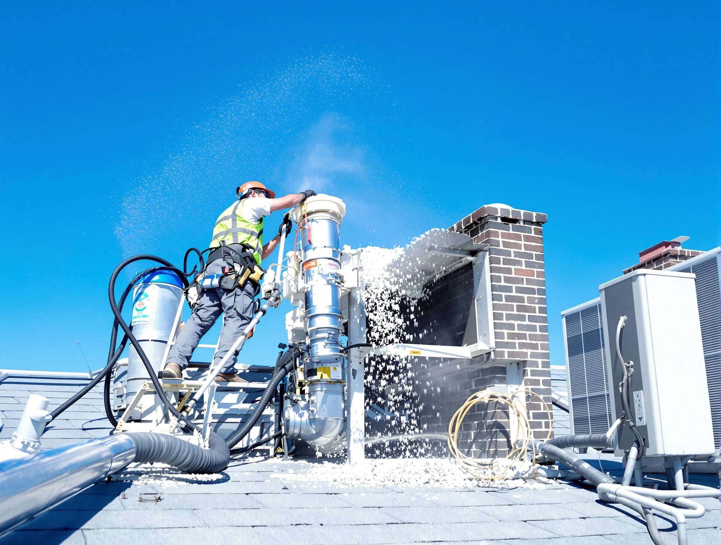 Expert roof dryer vent cleaning by Mount Lebanon Dryer Vent Cleaning in Mount Lebanon
