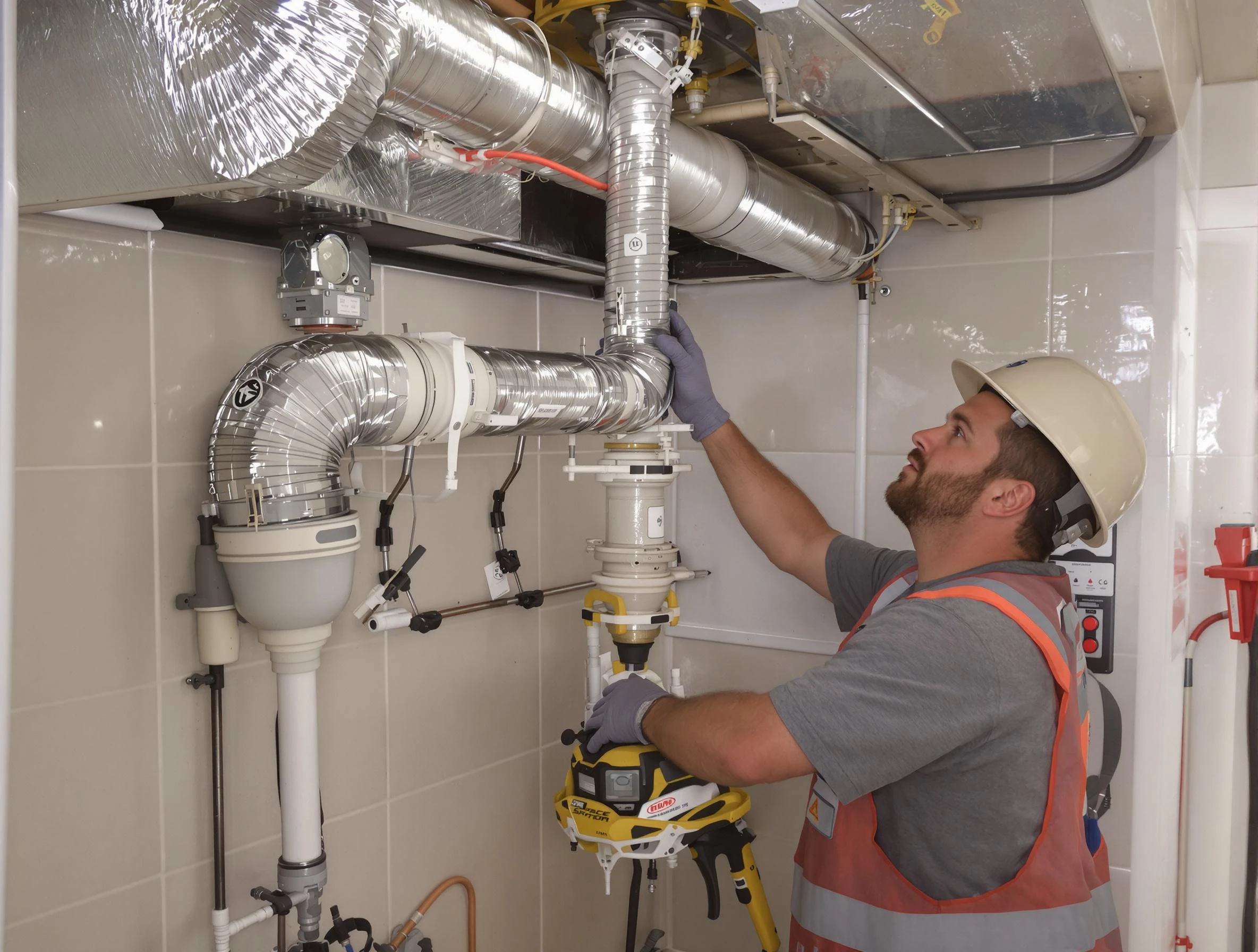 Mount Lebanon Dryer Vent Cleaning expert performing professional dryer vent repair and installation in Mount Lebanon